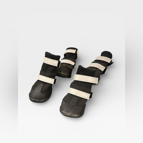 Petco Other - NWOT Rubber Dog Booties Dog Shoes With Reflective Velcro Straps Medium